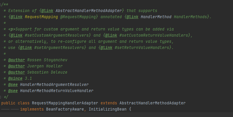 RequestMappingHandlerAdapter